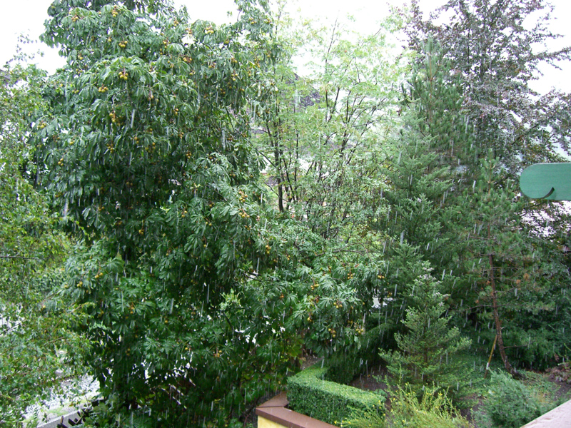 Schneeregen in Maurach