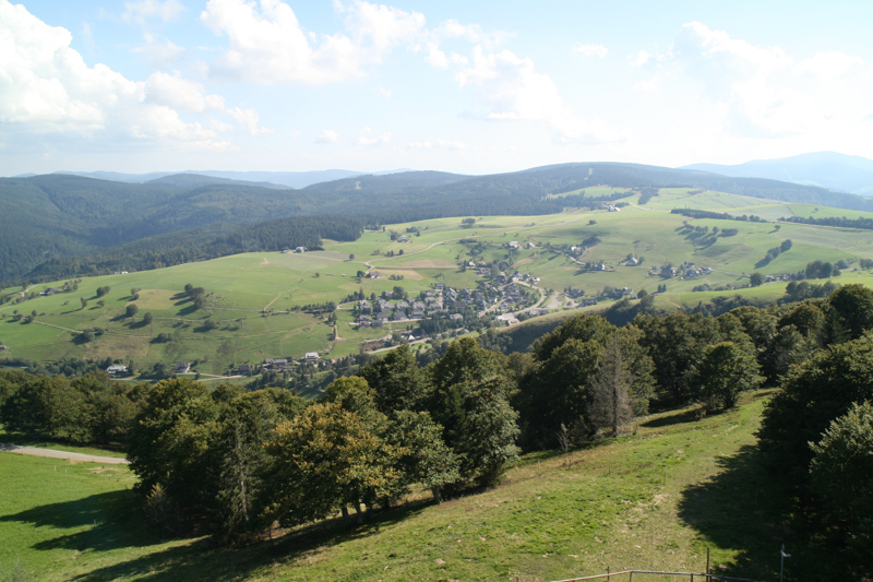 Blick nach Süden auf Hofsgrund