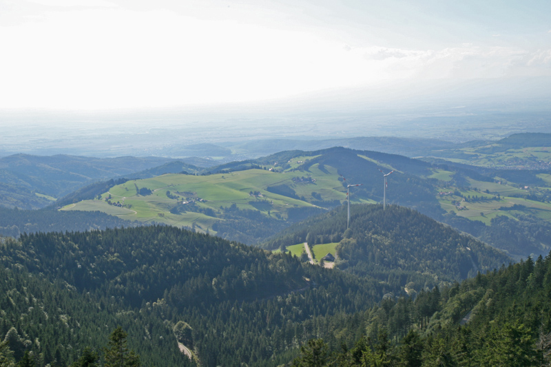 Blick nach Nordwesten