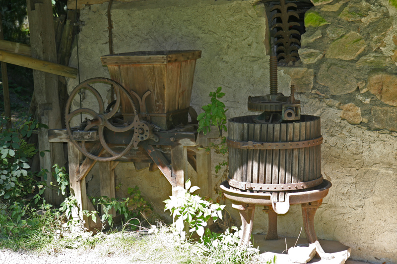 Vogtsbauernhof - Mostpressen